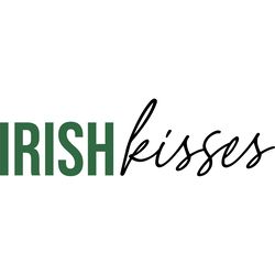 irish kisses shamrock wishes sleeve svg digital download files
