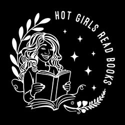 hot girls read books - book lover svg digital download files