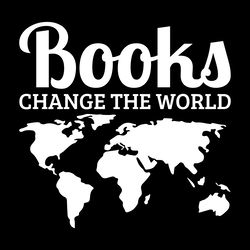 books change the world - book lover svg digital download files