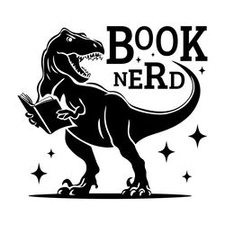 book nerd - book lover svg file digital download files