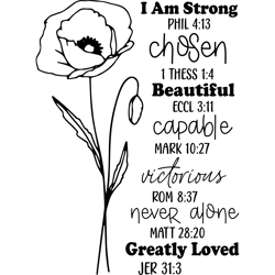 i am strong svg, christian svg, faith digital download files