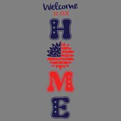 welcome to our home porch sign svg digital download files