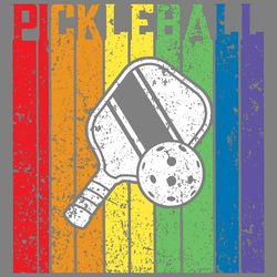 pickleball vintage retro t-shirt design digital download files