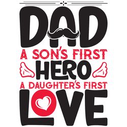 fathers day dad hero tshirt design svg digital download files