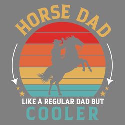 funny horse dad vintage father's day digital download files
