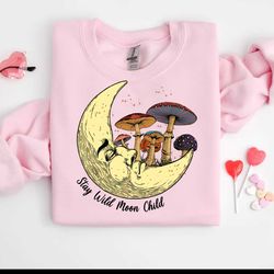 stay wild moon child and mushroom png