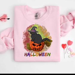 Halloween Cat Witch Hat Sublimation