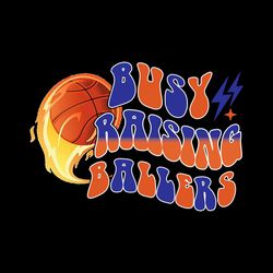 busy raising ballers basketball png