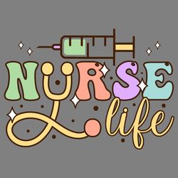 nurse life sublimation design digital download files
