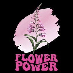 flower power png sublimation design digital download files