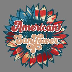 american sunflower png sublimation digital download files