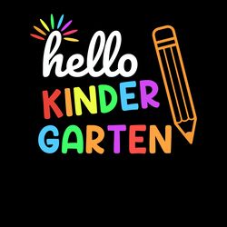 kindergarten teacher tshirt design hello