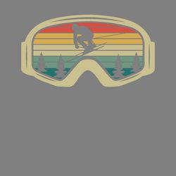 ski goggles mountain snow skiing design digital download files