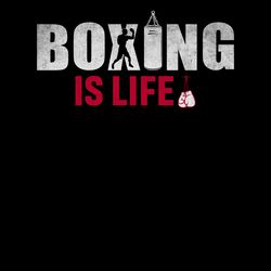 boxing t-shirt design mens boxing life digital download files