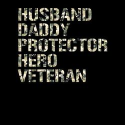army veteran husband dad tshirt design digital download files