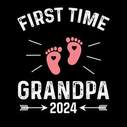 grandpa tshirt design 1st time grandpa digital download files