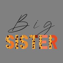 big sister sublimation sunset palette digital download files