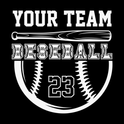 baseball team baseball 2023 t shirt digital download files