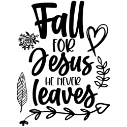 fall for jesus he never leaves digital download files