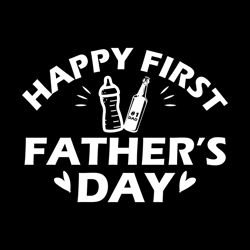 first fathers day beer and bottle digital download files