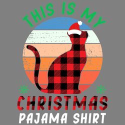 this is my boxer dog christmas pajama digital download files