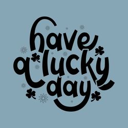 retro st.patricks day lucky svg