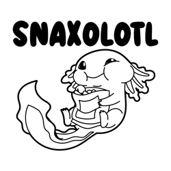 axolotl svg png cut file cricut snaxolotl
