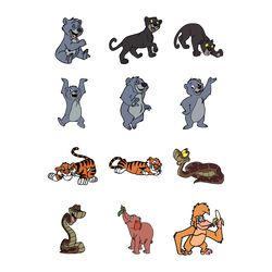 jungle cubs svg digital download files