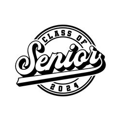 senior 2024 svg digital download files