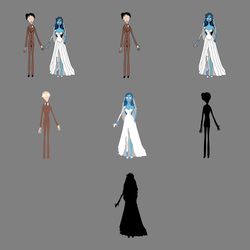 layered svg bundle corpse bride for cricut