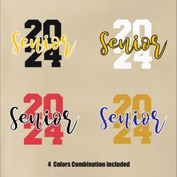 senior 2024 svg, graduation 2024 svg, graduate 2024 svg, class of 2024 cut files