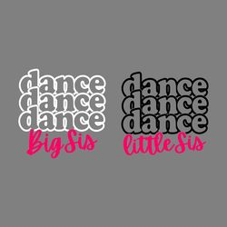 dance sisters svg digital download files