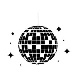 disco ball svg digital download files