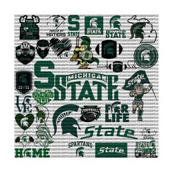 michigan state university svg digital download files