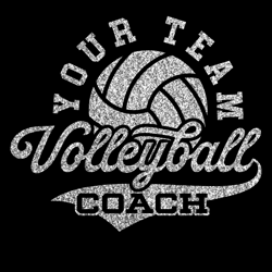 volleyball coach svg digital download files