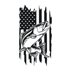us trout fish svg digital download files