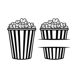 popcorn svg customized name - pop corn svg