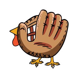 turkey baseball glove svg svg digital download files