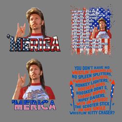 joe dirt merica sublimation png file digital download files