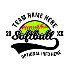 softball svg digital download files