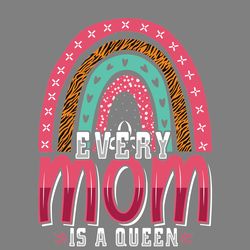 mothers day mom is a queen tshirt design