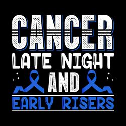 colon cancer late night t-shirt design digital download files