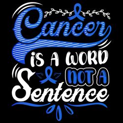 colon cancer is a word t-shirt design digital download files