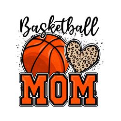 basketball mom png sublimation design
