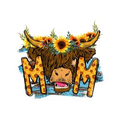 mom png, mother's day png, sunflower png