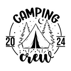 camping crew 2024 camper svg