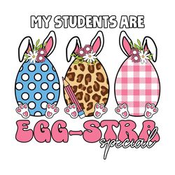 egg stra easter teacher svg