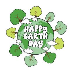 happy earth day svg