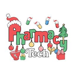 christmas spirit pharmacy tech svg