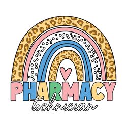 rainbow arch pharmacy tech svg